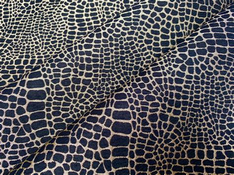 metallic snake linen print fabric|European snake motif linen jacquard woven .